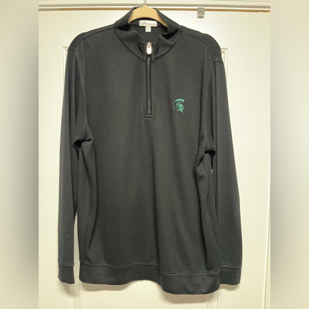 Peter Millar Michigan State 1/4 zip